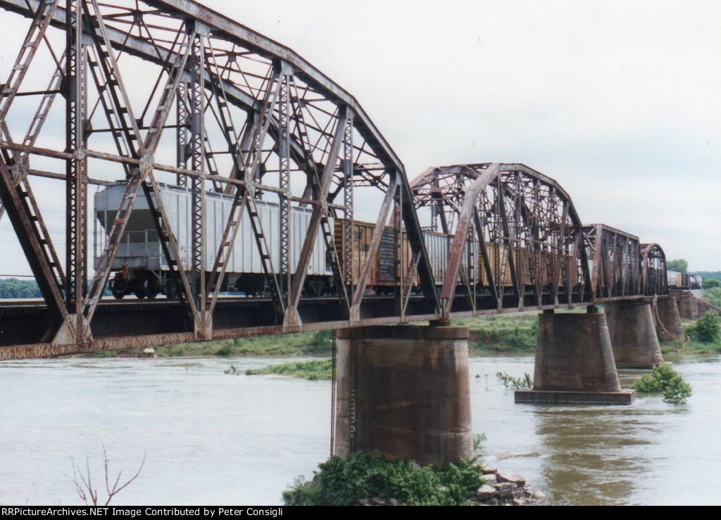 Red River Bridge Dennison Tx. 